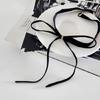 Y2K Bowknot Pendant Choker Jewelry Adjustable Chain Choker Velevet Rope Necklace