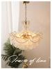 Classic Retro French Glass Crystal Chandelier for Living Room, Restaurant, or Bedroom