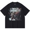 230 Gsm 100% Cotton Heavy Metal T-Shirt Rock Band Popular Music Print Unisex Heavy Cotton T Shirt