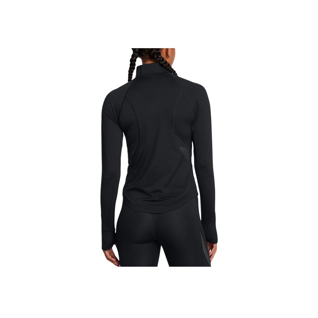 Under Armour Fashion Long Sleeve Zip Jacket Women Jackets Black 1386403-001