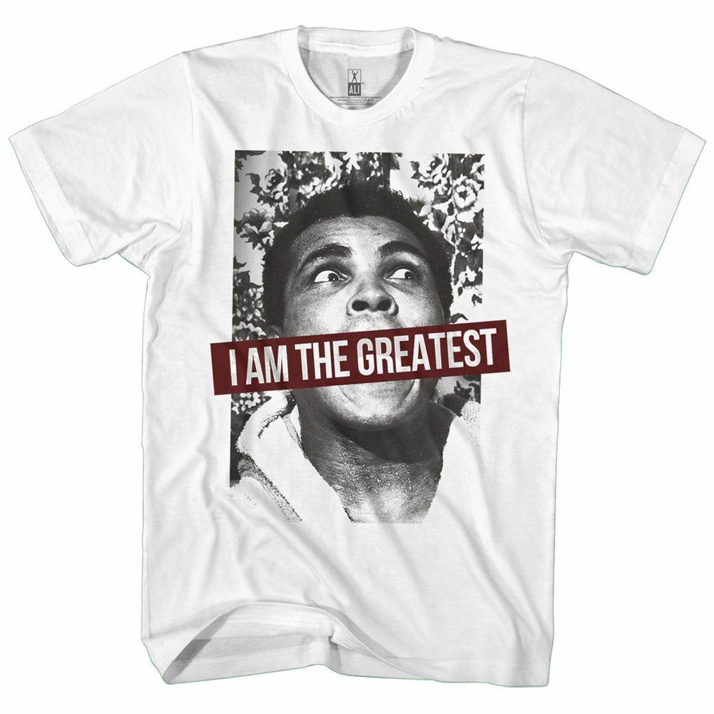 Muhammad Ali Ali 1067 White Adult T-Shirt XXXXL