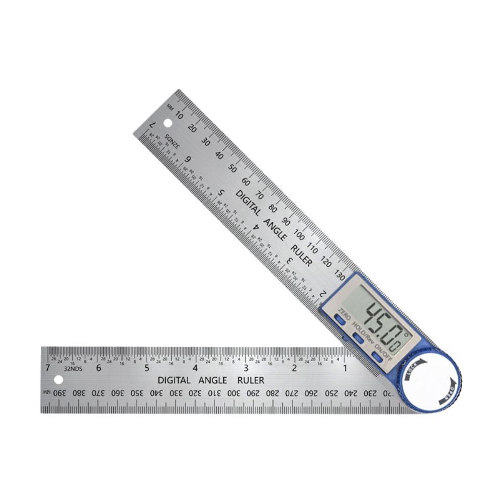 

High Accuracy Digital Angle Finder 360 Degree Metal Square Electronic Goniometer Construction синий