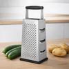 Stainless Steel 4-Sided Cheese Grater Tower Multifunctional Vegetable Shredder  Cooking