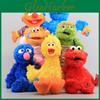 Street Hand Puppet Plush Toys Elmo Cookie Monster Ernie Soft And Cuddly Stuffed Dolls**