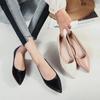 Women Flat Heel Shoes Basic Style Office Lady Working Shoes Flat Heel Fashion Hand-sewn Leather Loafers Female Women Flats
