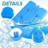 5pcs Portable Ice Pack Reusable Freezer  Cooling Pack Long-lasting Water Fill Box FOR Fresh Food Storage Refrigeration