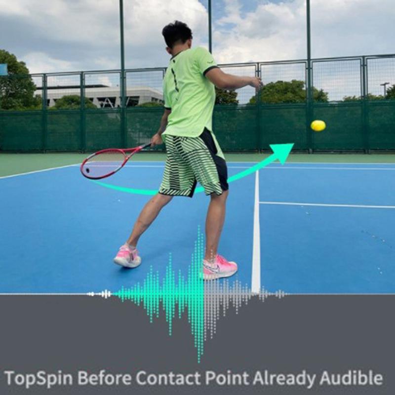 1Pair Tennis Training Whistle for Top Spin Shot Practice, Swing Rhythm & Timing Aid for Tennis Players Beginners