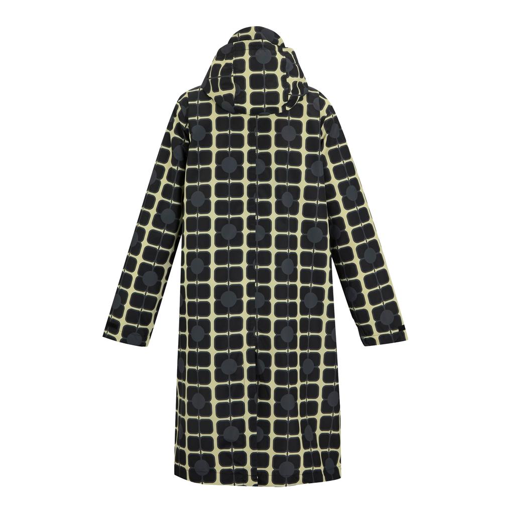 Regatta Womens/Ladies Orla Kiely Poppy Long Length Waterproof Jacket