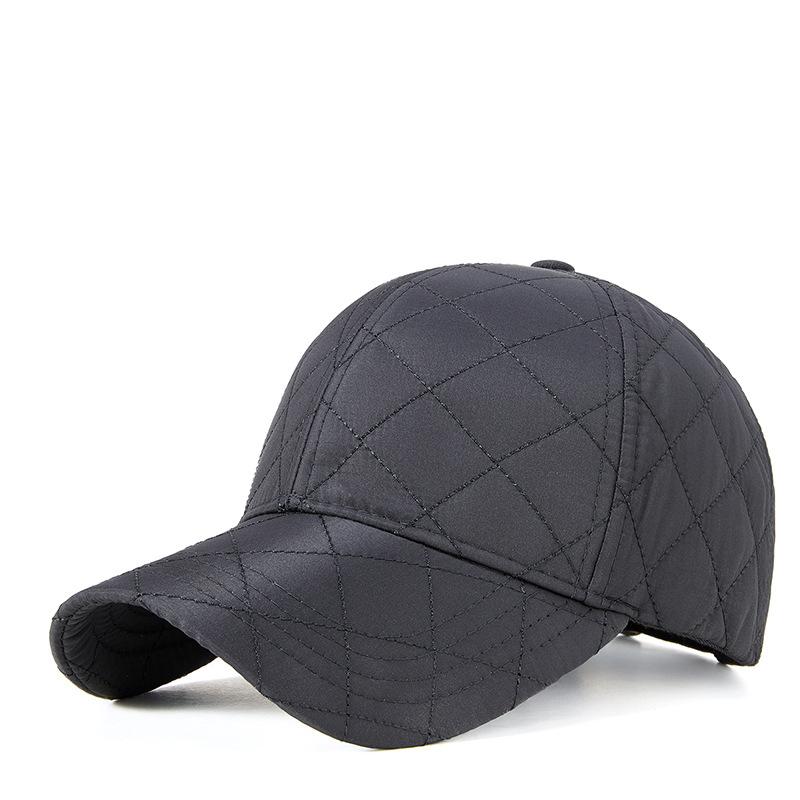 

Весенне-летняя новая холодная и теплая бейсболка с подкладкой, мужская и женская спортивная кепка для отдыха на открытом воздухе чёрный