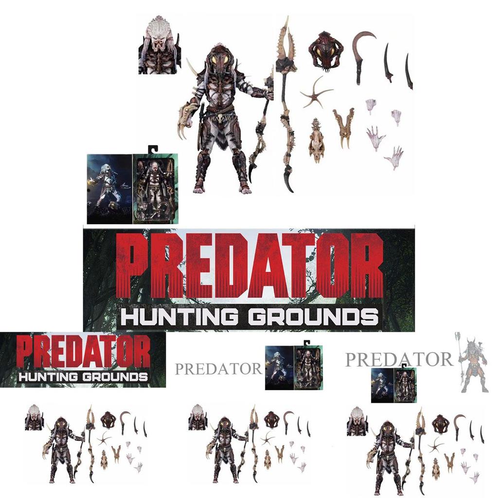 Neca51575 Authentischer Iron Blood Warrior Alpha 7-Zoll Bewegliche Actionfigur Predator Charakter PVC-Material 16cm Höhe