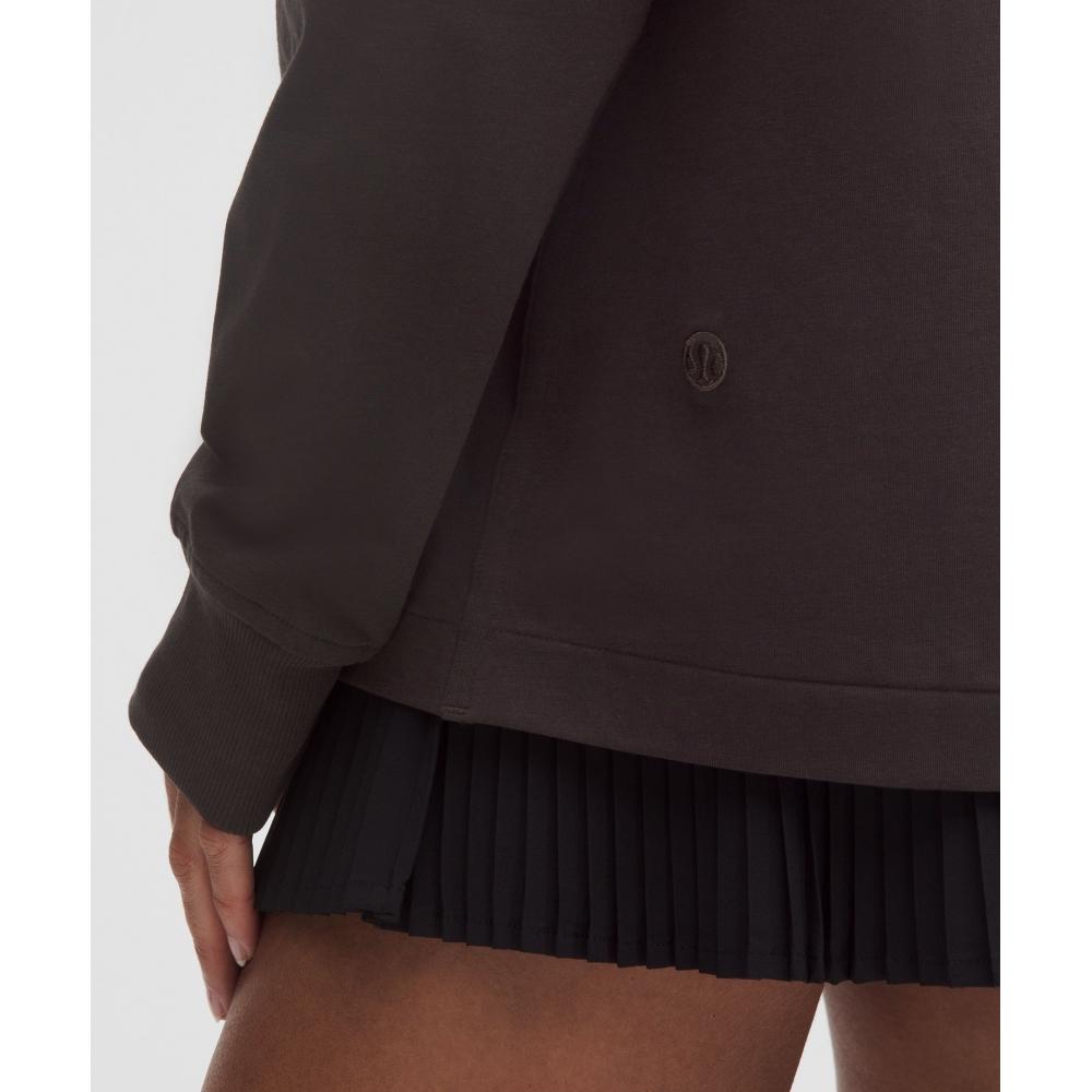 Lululemon All Yours Organic Cotton Long Sleeve Shirt Sequoia