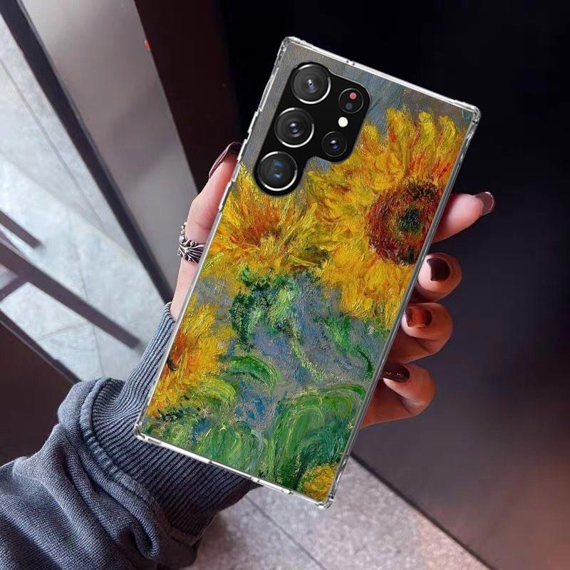 

Van Gogh Oil Art Painting Phone Case For Samsung Galaxy S23 S24 S25 Edge S26 Ultra S22 + S21 Plus S20 FE Cover Silicone Print Sh Samsung S26