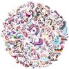 35pcs-50pcs Cute Unicorn Stickers Colorful Fantasy Graffiti Decals DIY Stickers For DIY Phone Laptop Scrapbook Bike Laptop