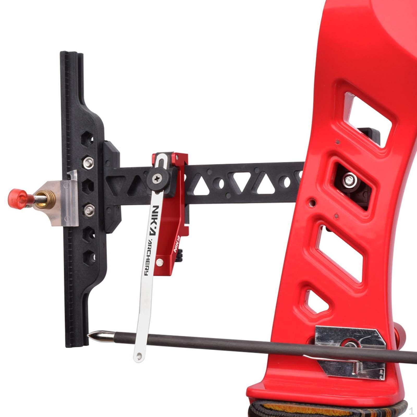 

Алюмінієвий приціл для рекурсивного лука-клікера для спортивних змагань чорний