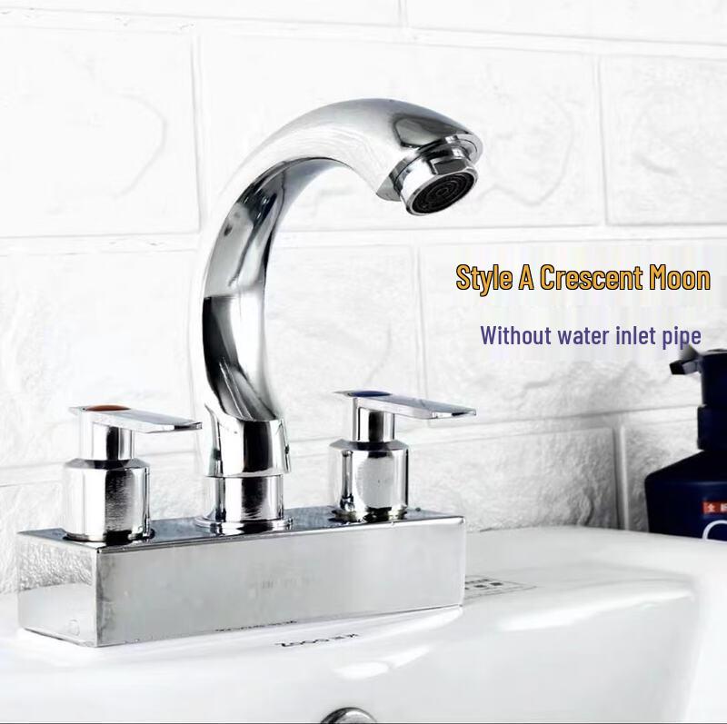 MDNG Hot/Cold Double-Hole Basin Faucet