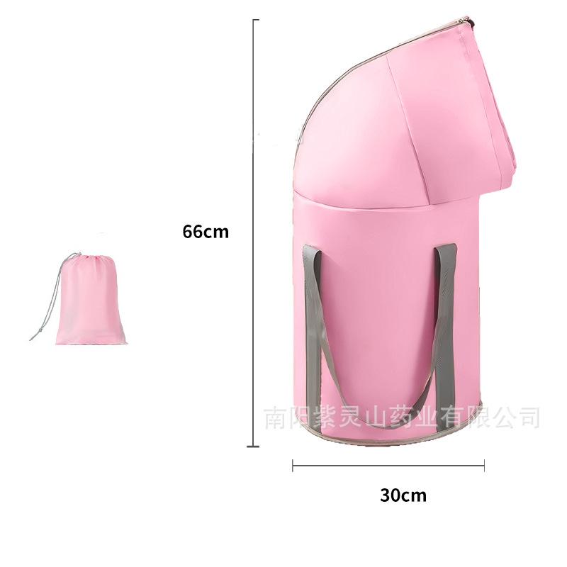Foldable Foot Bath Bucket Portable Soaking Basin With Carry Handles Thickened Fabric For Home Spa Foot Wash And Daily Relaxation Use