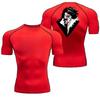 Fitness Sportswear Bleach Teenagers Tshirt Graphic Tops Tight Training Clothes Boys Compression Gym Running Basketball Clothes
