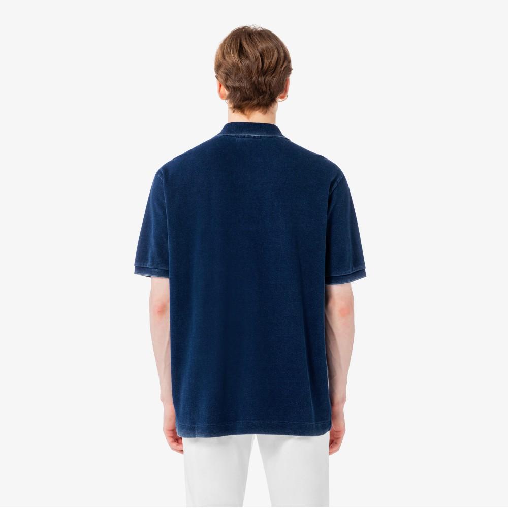 [Lacoste] Men's JP Indigo Short-Sleeved Polo Shirt PH9428-56G2GF