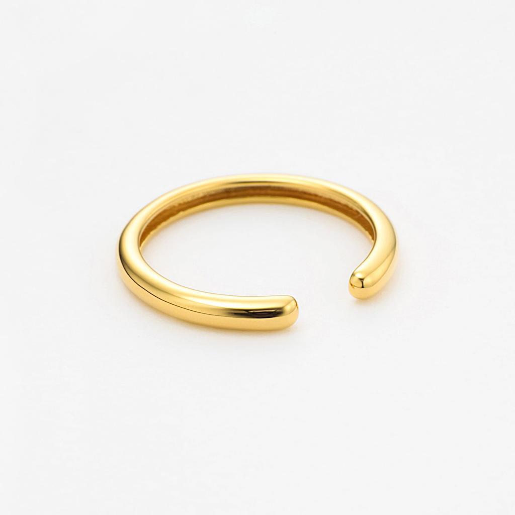 ESTELLE Ear Silver with Yellow Gold Plating Earring [ESTELLE] [Official] [WEB Exclusive] Women's Cuff, Single (Taurus) 0291-0427-0019-0000