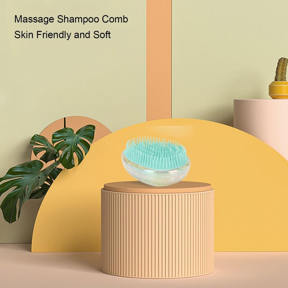 Portable Scalp Massage Brush Soft Detangling Hair Brush Massage Detangling Brush Salon Use