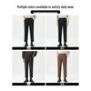 :CHOCOOLATEit Men's Straight-Leg Winter Business Casual Trousers