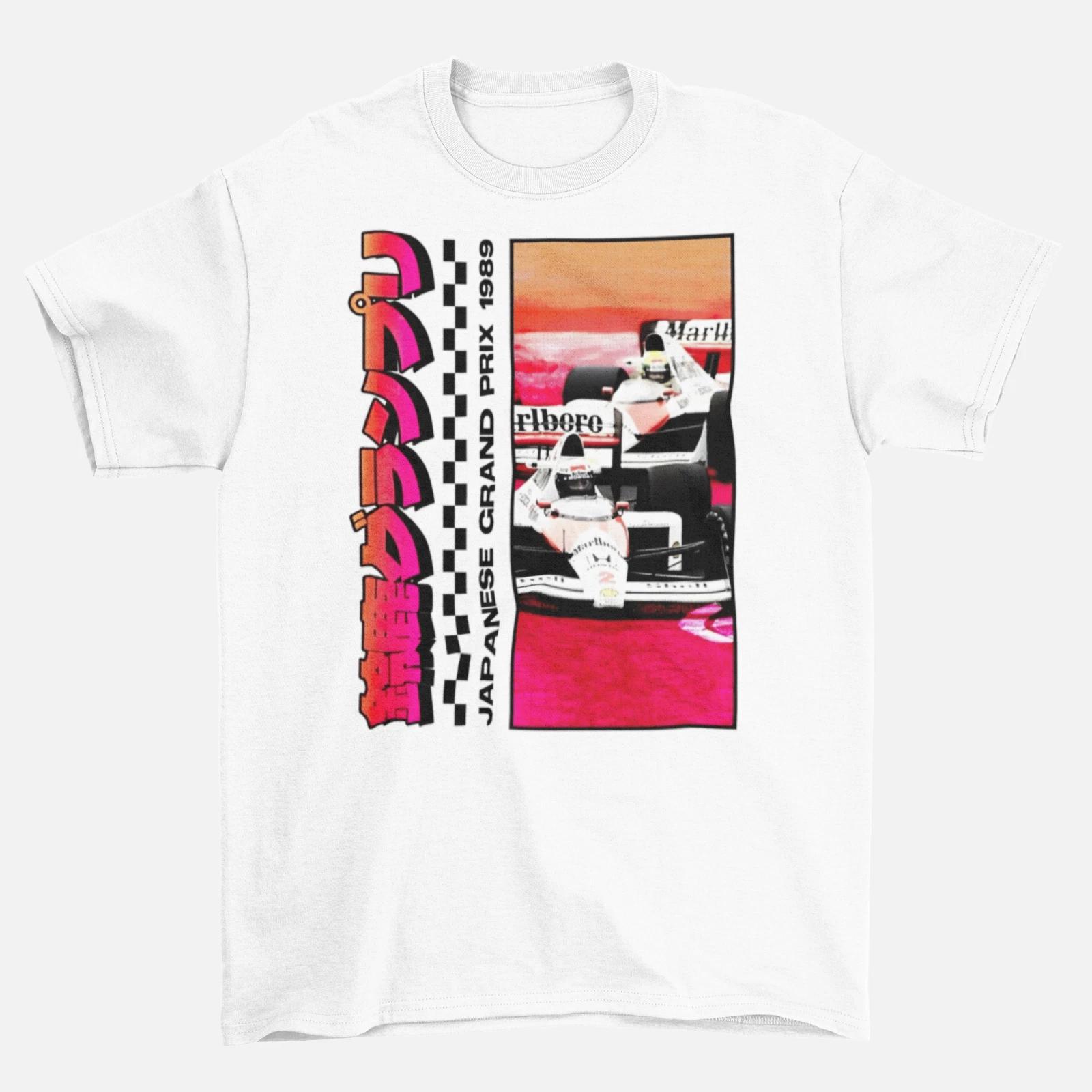 Formula 1 Ayrton Senna T-Shirt, Ayrton Senna Shirt, SUZUKA 1989 GP, SENNA F1 M