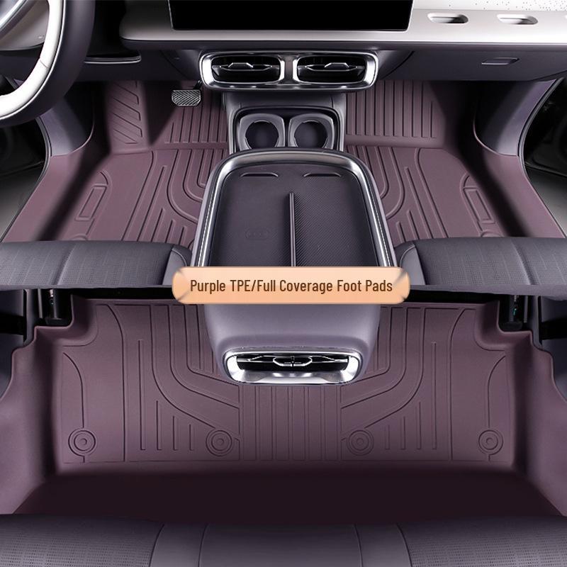 Leapmotor B10 TPE Floor & Trunk Mats: Full Coverage, Dirt & Wear-Resistant, Easy To Clean, Fits 25 Models, Original Car Color.