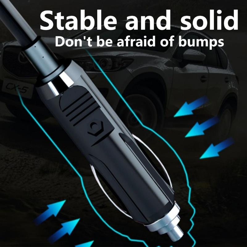 180W Car Charging Adapter Lighter Adapter Splitter Adapter USB Charger with Independent Switches and Voltmeter