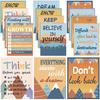 Moving Mounta Motivational Posters Set for Classroom Decorations Colorful Mounta Themed Pirational Poster Positive Quote Wall Art for Bulletin Boards