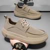Men's shoes summer new breathable men's shoes lightweight and comfortable thick soled trendy versatile casual shoes