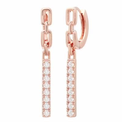 14K Gf Cony Gold Field Pin One-Touch Ring Gold Needle Earrings