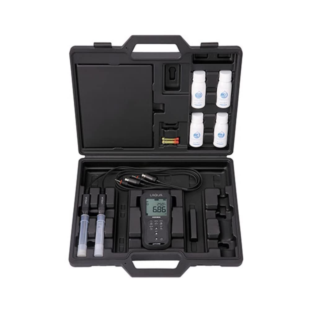

HORIBA Conductivity portable water quality meter LAQUA [Portable/Handy pH/Electrical Set] Field-type D-210PC-S