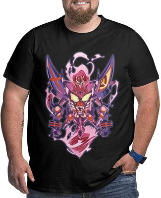 Lemonnnen Gurren Lagann Μεγάλο Unisex T-shirt Μαύρο