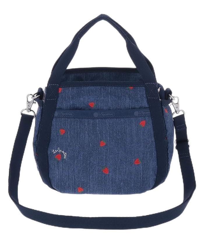 

Официальная сумка через плечо SMALL Denim Strawberry [LeSportsac] JENNI/8056 Женская