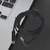 PD 65W Type C to for DC 5.5x2.5mm Braided Cord Power Adapter Cable Laptop Fast Charging Power Accessories