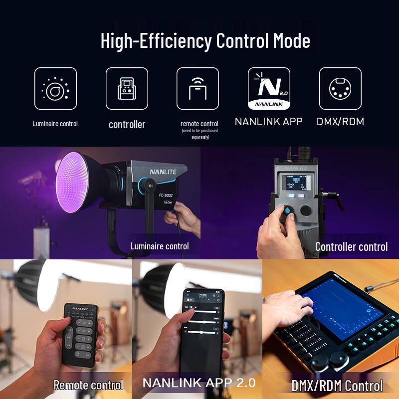 NANLITE FC-500C Full-Color RGB Photography Light
