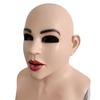 Cartoon Inspired Latex Mask For Men With Sunglasses And Hairy Beard Design