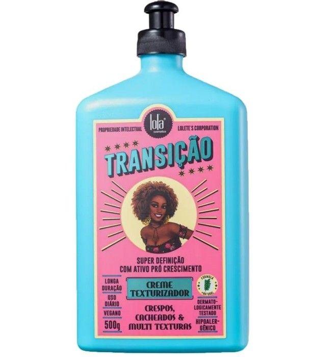 Crème Texturante - Lola - Transicao - 500Ml - Hydratant - Tous Types De Cheveux