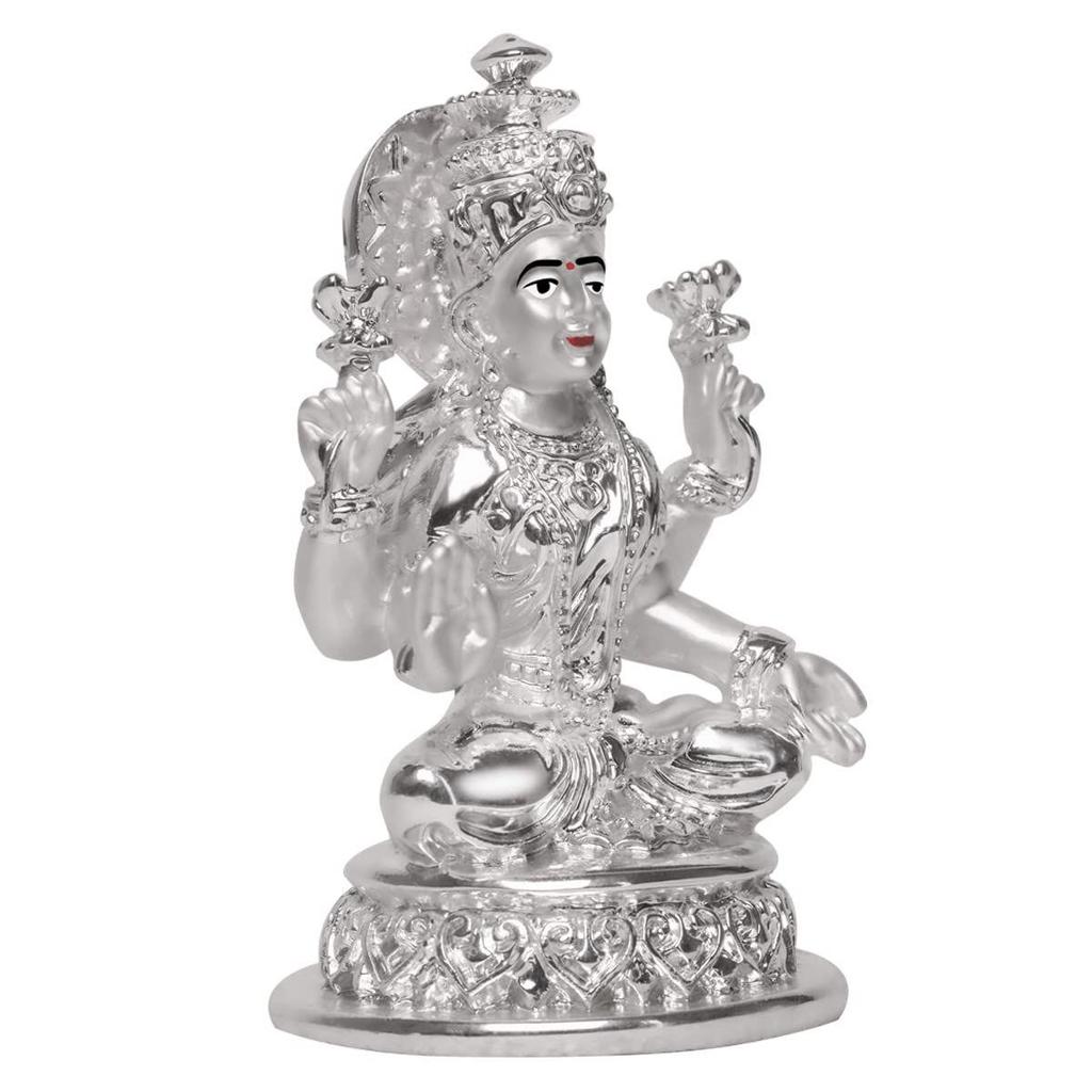 Lakshmi Idol for Home Decor Sculpture of Maa Lakshmi Figurine Idol for Home, Office, Temple and Table Decoration Religious Idol