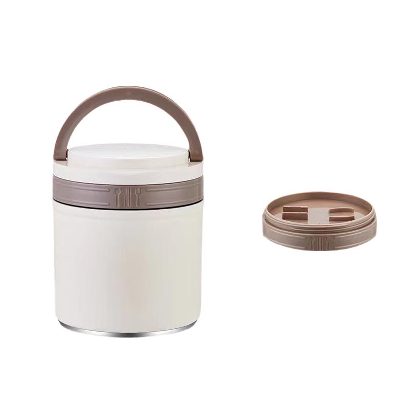 Zhiyao Stal Nierdzewna Izolowana Przenośna Pojemnik na Lunch