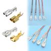 Copper Electronics Tinned Spade Terminal Connectors Automotive Applications