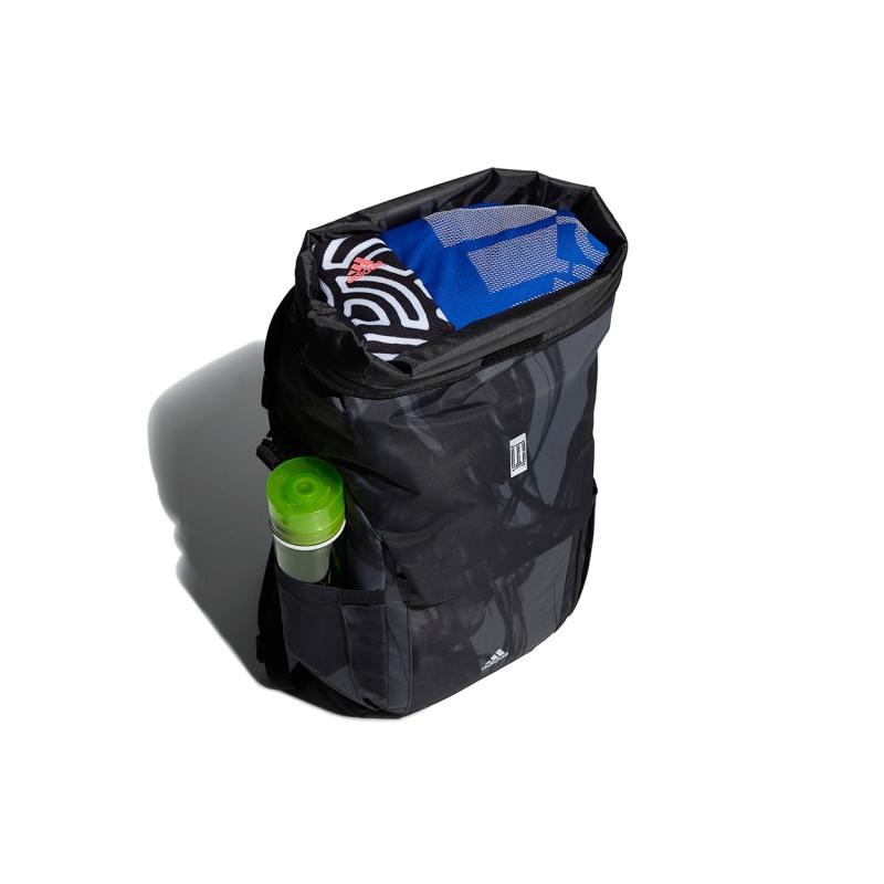 Adidas Polyester Backpack Regular Unisex Black Adidas GN9854