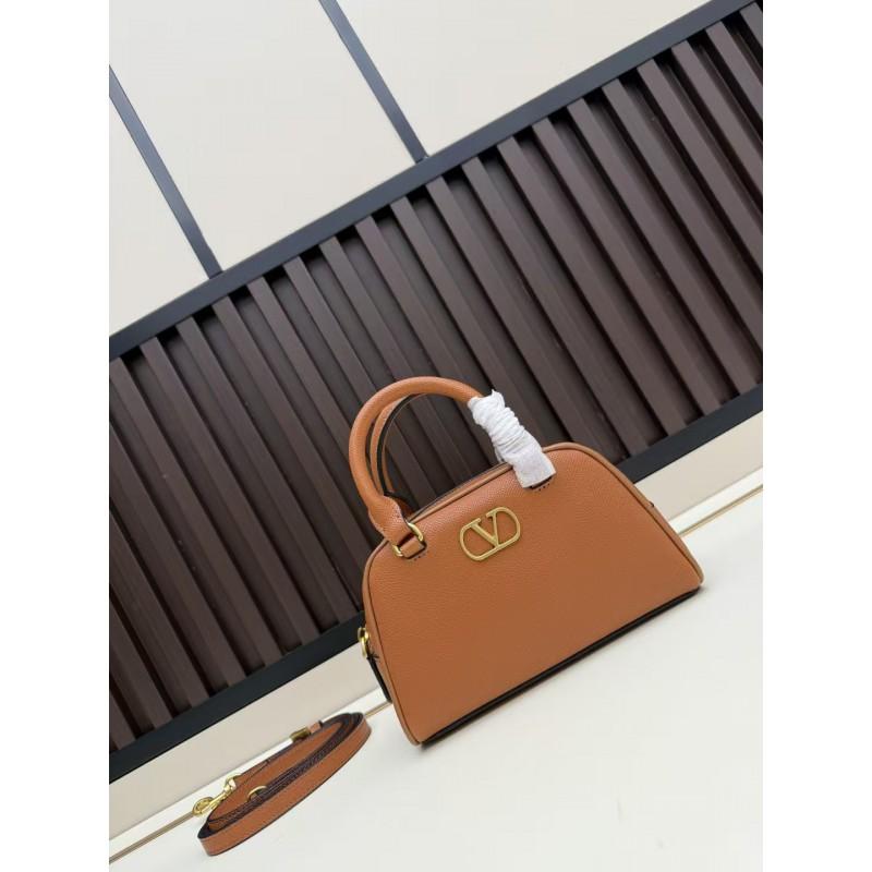 BV Top Grain Leather Tote Bag Large Capacity Boston Commute
