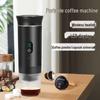 Upgraded Portable Capsule Espresso Machine - Small, Electric, Black