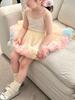 Girls' Single-Layer Puffy Tutu Skirt with Bow Knot Closure - Princess Mesh Design