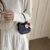 Trendy New Cat Small Bag Girl Niche Diamond Cute Shoulder Messenger Bag Bow Bag