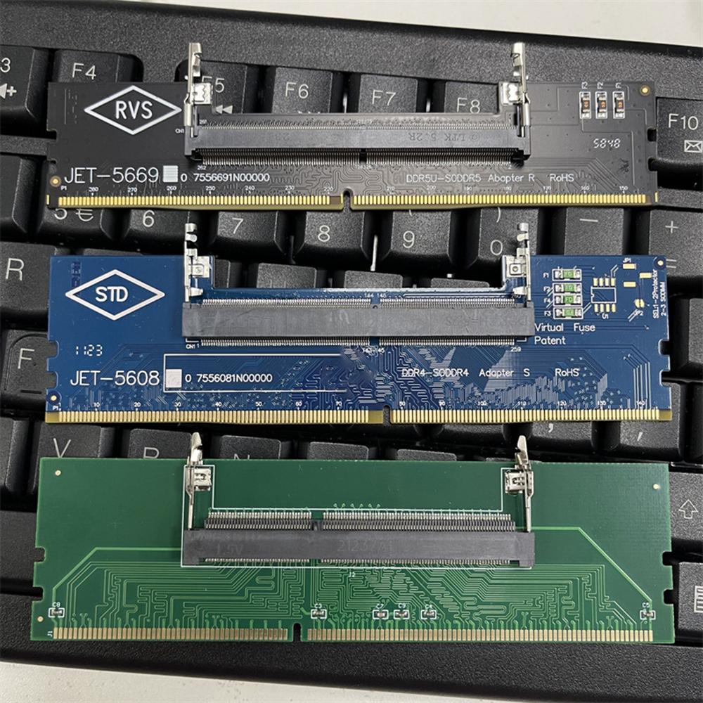 DDR3 DDR4 DDR5 Memory Module Test Card Laptop To Desktop Memory Adapter Connection Card Test Adapter Card