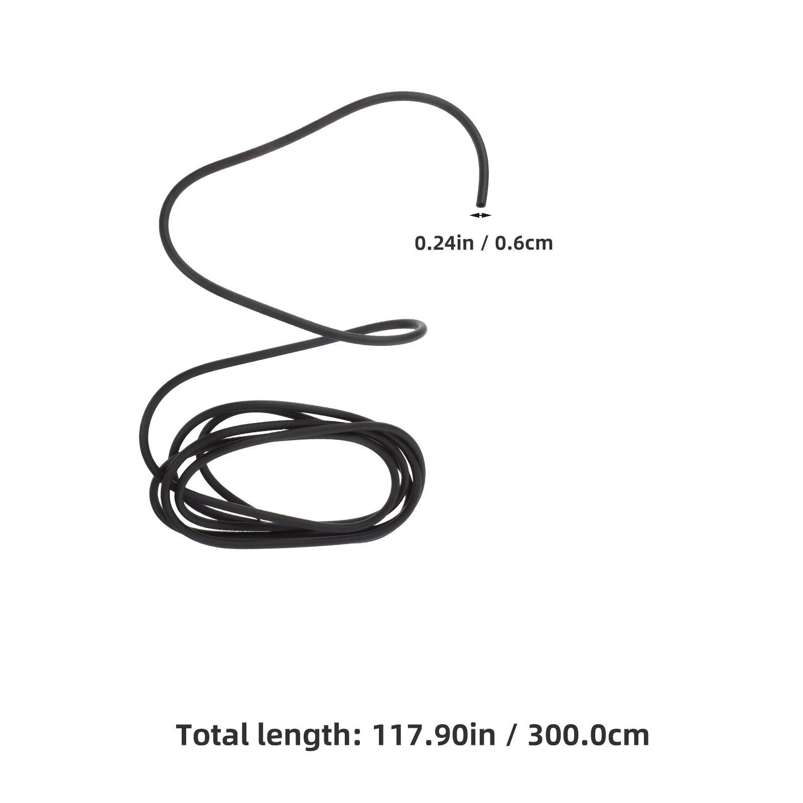 PVC Aquarium Air Pump Tubing 4M Oxygen Hose Flexible Clear Resistant Kinking Fish Tank Pond Aeration System Accessory Long Hose