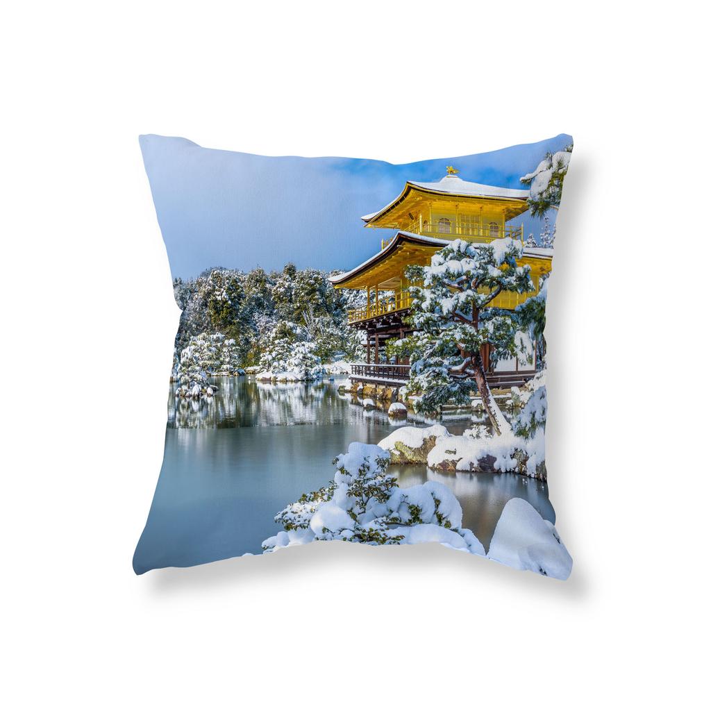 Natural Landscape Starry Sky Landscape Pillow Cover Sofa Decorative Pillow Cover Chair Cushion Cover Room Home Decoration