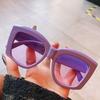 New Fashion Large Frame Sunglasses Women's Brand Designer Luxury Sun Glasses Outdoor Leisure Women Eyewear UV400